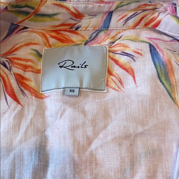 Rails Tropical button up blouse - Picture 2 of 2